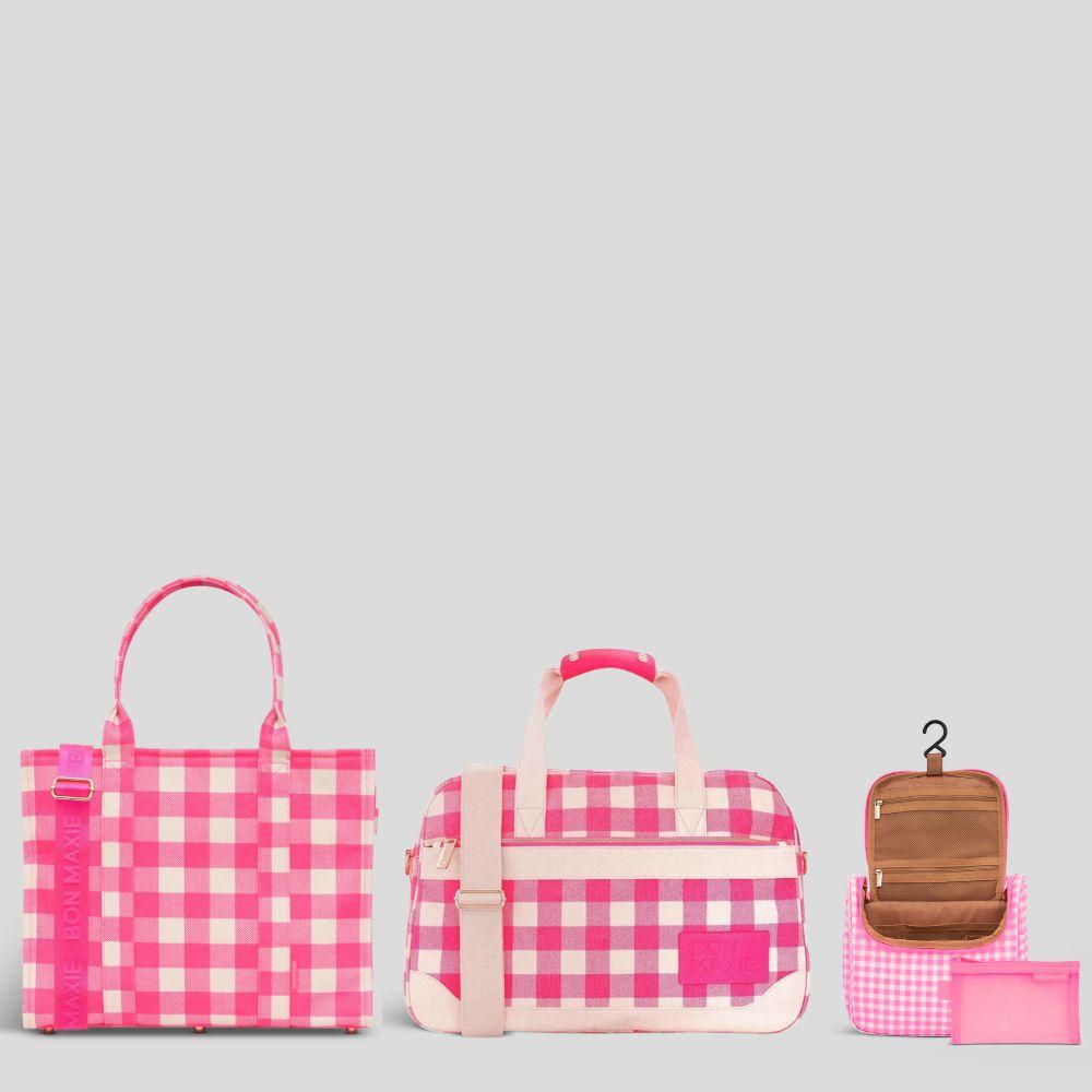 BEST-SELLER SET: Quick Getaway Bundle -- Pink Gingham